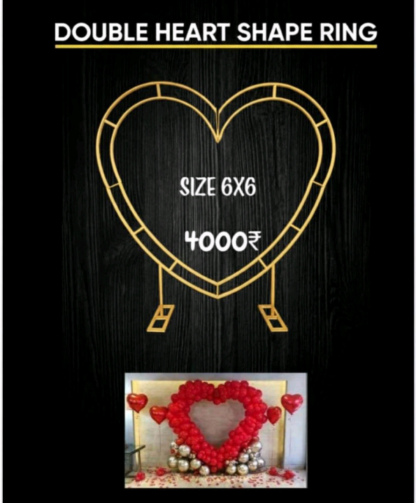 Double Heart Shape Ring - fabrication product, catalogue page 17